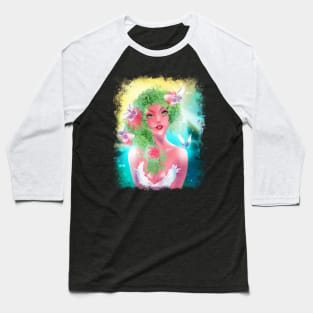 Butterfly Princess Baseball T-Shirt